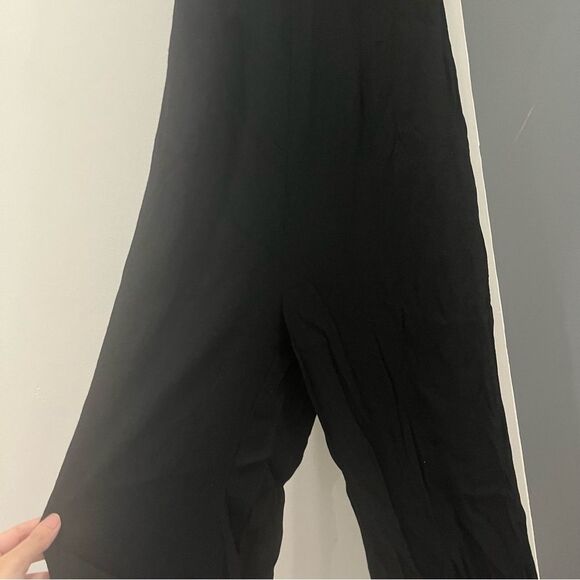 Reformation Black Mayer Jumpsuit Straight Leg size 4 - Picture 6 of 7